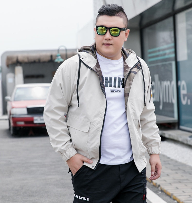 Bomber Jacket Men Clothing Fashion Parka