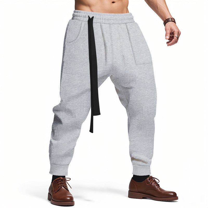 Men's Casual Pants Loose Ankle-tied Trousers Fashion Mens Clothing Men Clothing Men Wears